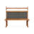 Light brown Rectangular Solid Wood Executive Desk-255450691