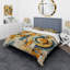 Ensemble de housse de couette abstrait Blue Supreme Abstract Realms II-101243500