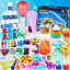 Trousse scientifique pour enfants, 80 expériences de laboratoire scientifique, jeu de rôle scientifique