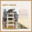 Pet Stairs with 4-step Stair Scratching Posts Platforms Toy Ball