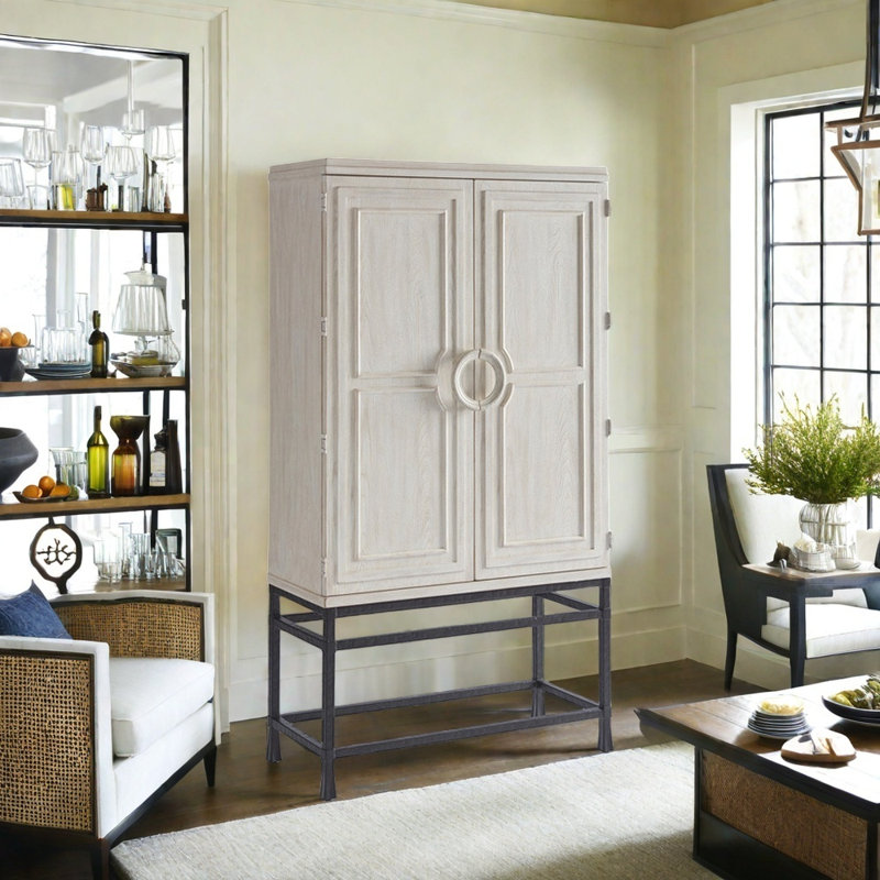 Light Luxury High-End Sideboard, White