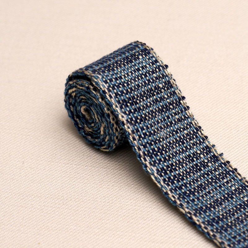 Tweed Tape Narrow, Blue