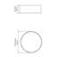 Cilíndrica 1 - Light LED Flush Mount-68310603-68680936