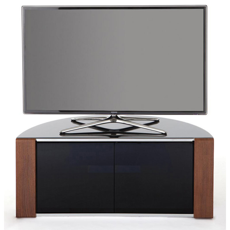 Irwin Unfinished TV Stand for TVs up to 32", Black/Oak/Walnut