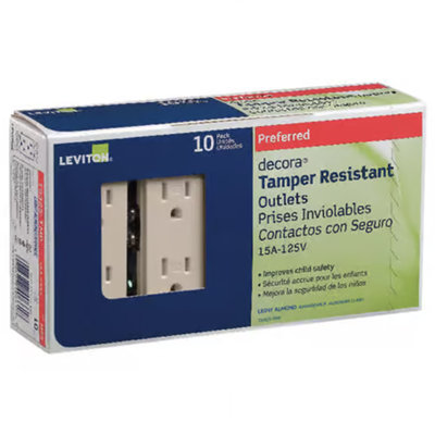 Ensemble de 10 ampoules à leviers 5 à 15 leviers 15 ampoules Leviton Decora 15 Volt