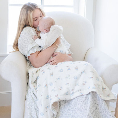 Peter Rabbit Muslin/Lush Blanket