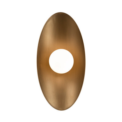 Glamour Aluminum LED Flush Mounted Sconce