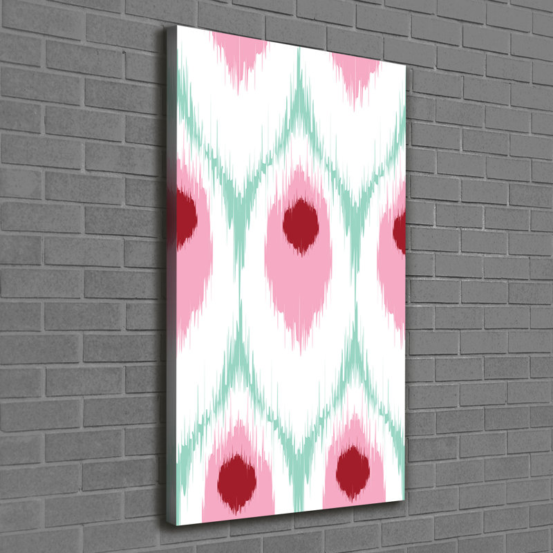 Peacock Pattern - Wrapped Canvas Print