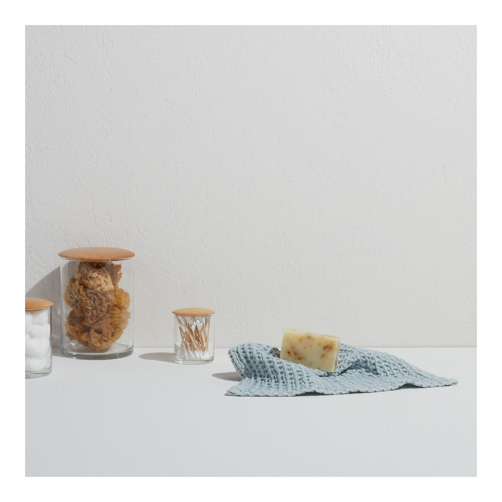 Simple Cotton Hand Towel, Sky, Hand Towel - 1 Pack