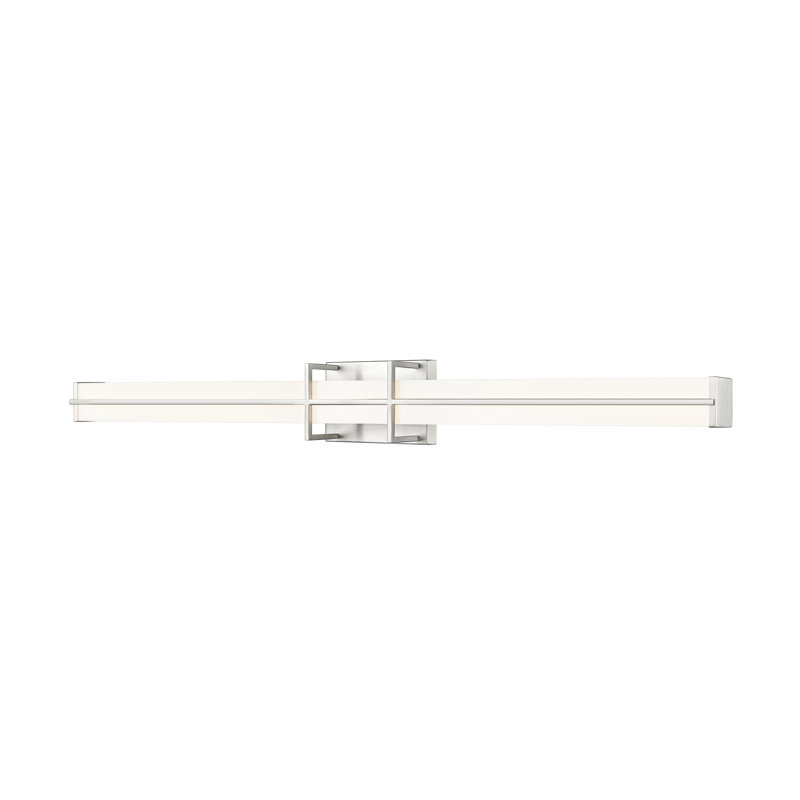 Éclairage pour meuble-lavabo Klowie, Nickel brossé