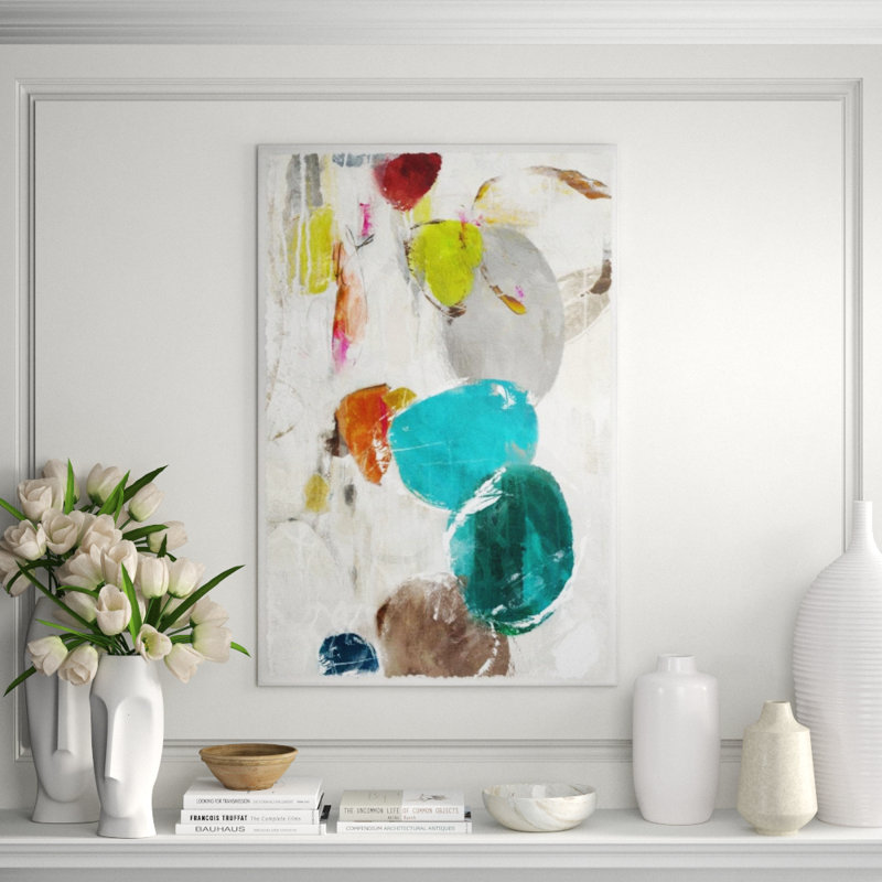 Enchanted I Painting by Emma Brooks, Knife Gel, 70" H x 47" W x 1.5" D