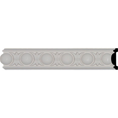 2"H x 5/8"P x 94 1/2"L, (1 5/8" Repeat), Raymond Egg and Dart Panel Moulding
