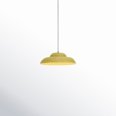 Patricia 1 - Light Sage Dome Pendant