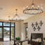 Courteney 12 - Light Dimmable Wagon Wheel Chandelier-1158894698