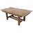 Caudill 3-butterfly Leaf Solid Rubberwood Dining Table