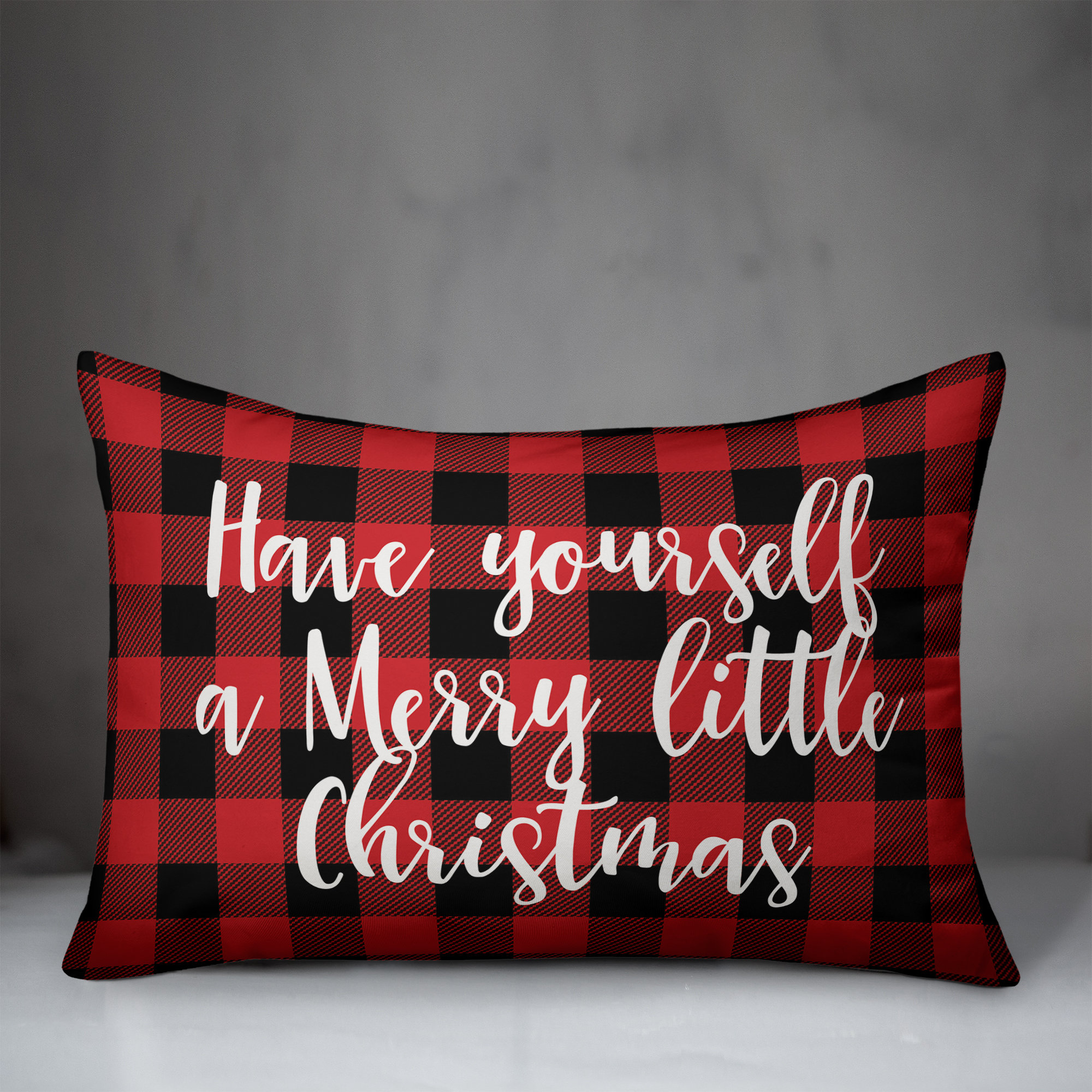 Have yourself a 2025 merry little christmas pillow