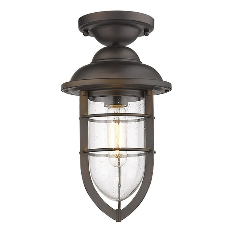 Hitchcock 3 -Bulb 18.5" H Outdoor Pendant, Oil Rubbed Bronze