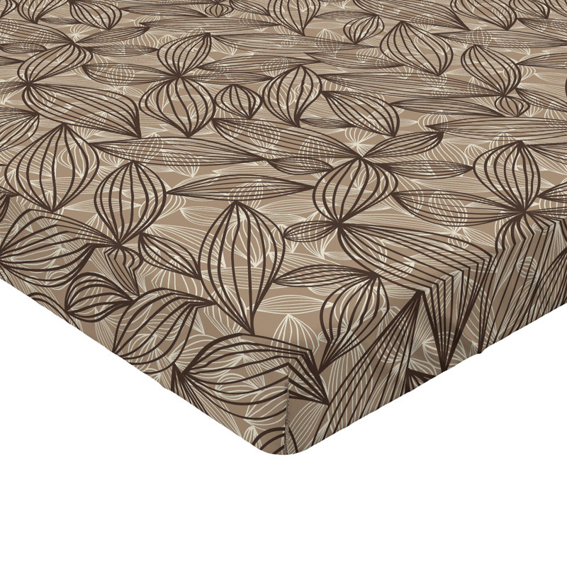 Drap-housse à motif floral Ambesonne, Drap-housse grand