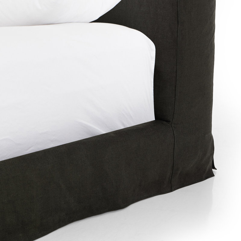 Aidan Upholstered Bed, Brussels Coffee, King