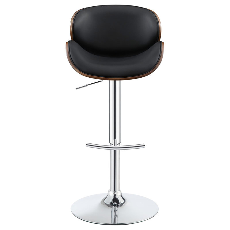 Tabouret de bar réglable avec base en métal