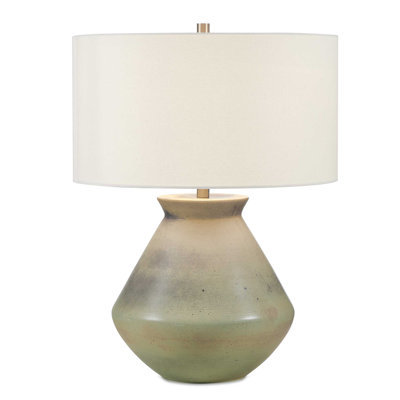 Lampe de table Natrone vert sauge