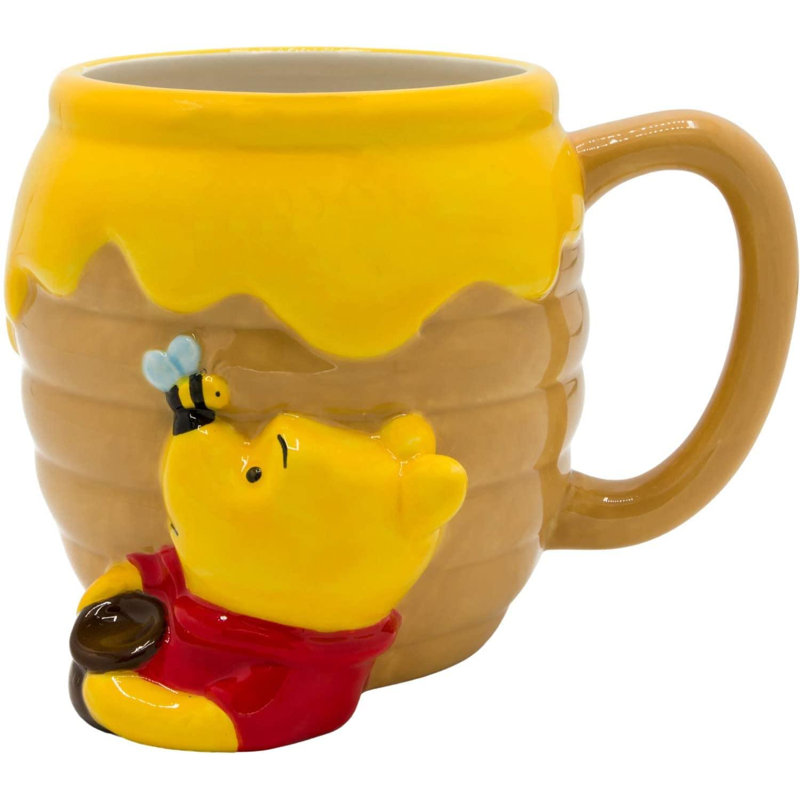 Winnie the Pooh Sculpted Ceramic Honey Pot Mug