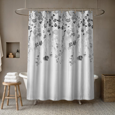 Reva Floral Single Shower Curtain