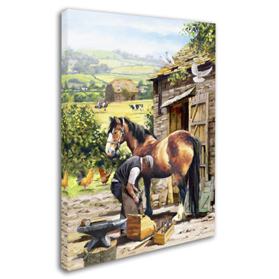 Armand «Farrier», reproduction sur toile