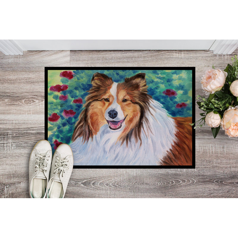Tapis de porte Westvale Sheltie, Rectangle 2 pi x 3 pi