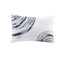 Édredon en microfibre rayé bleu marine 9 pièces avec draps en coton assortis, jupe et coussin décoratifs