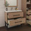 Meuble-lavabo mural avec lavabo et support en acrylique renforcé Victoria-98932833