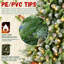 Pre-Lit Flocked Artificial Christmas Tree with Pinecones & Red Berries - Warm White Lights for Rustic Festive Elegance