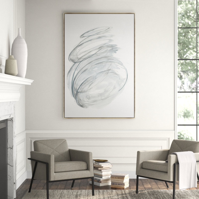 Esoteric VIII Painting by Jacob Lincoln, 71.5" H x 48.5" W x 1.5" D, Image Brush Gel
