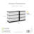 Carilla 58" W 6-Drawer Two-Tone Modern Dresser