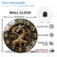 Horloge murale Steampunk, girafe, 12 po