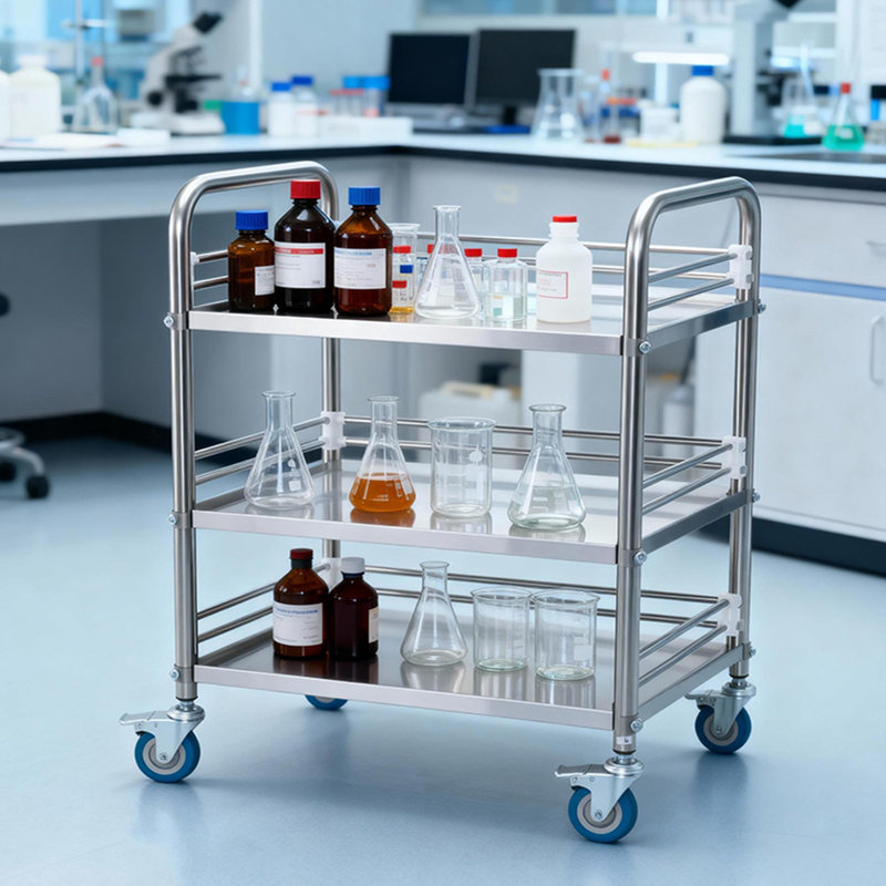 87cm H Utility Cart, 87cm H x 61.5cm W x 41cm D