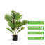 Palmier artificiel en pot-1424693256