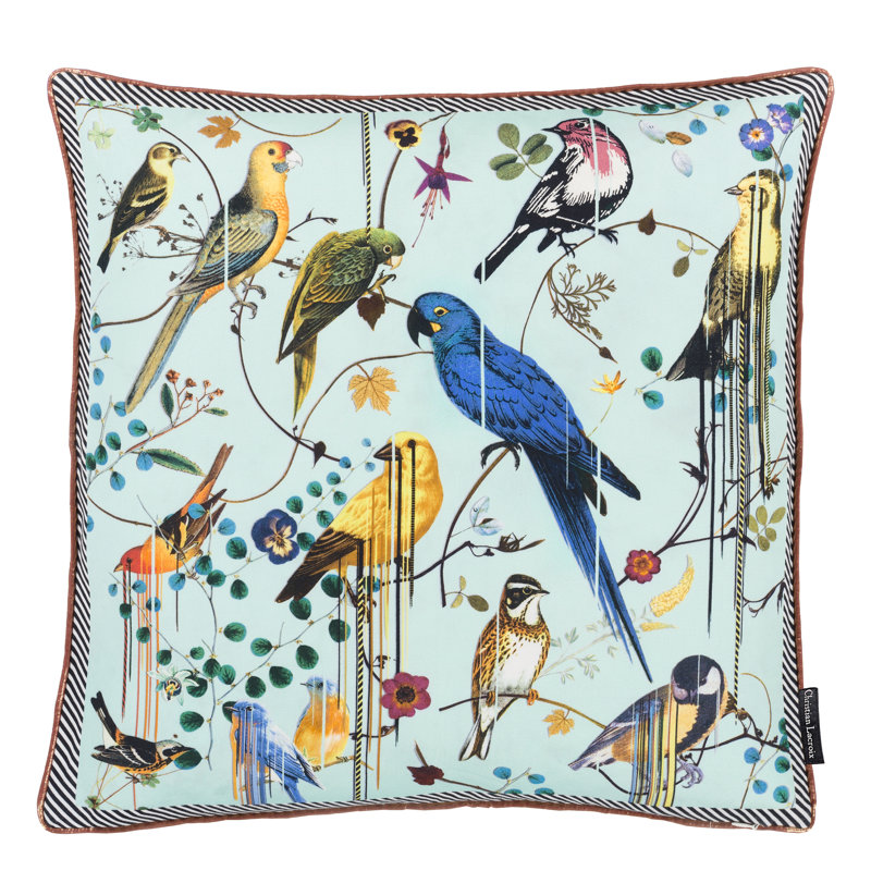 Birds Sinfonia Crepuscule Decorative Pillow