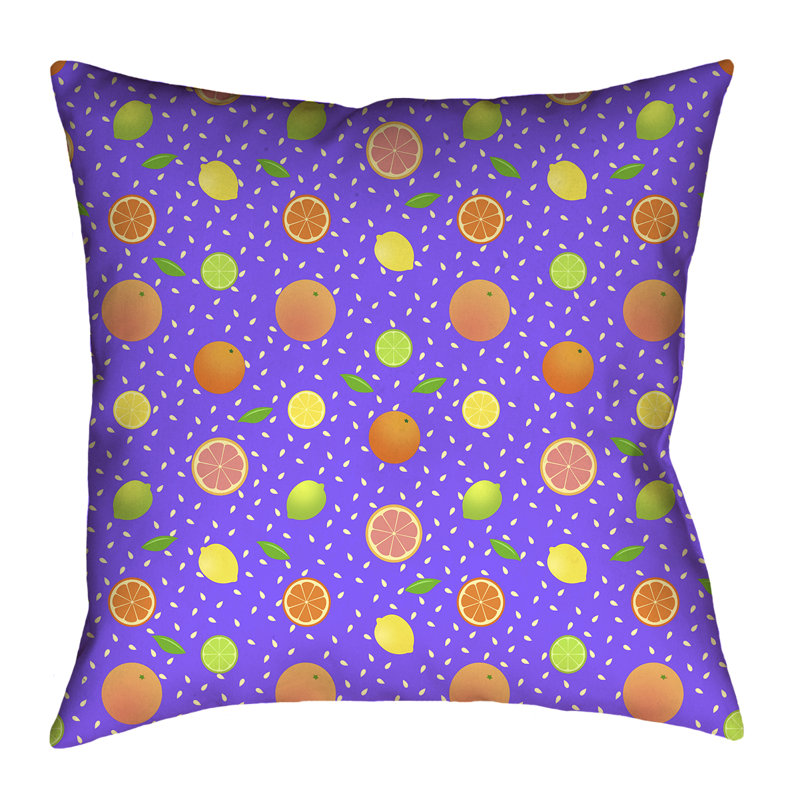 Housse de coussin Katelyn Elizabeth, 18 po x 18 po, Mauve, Polyester