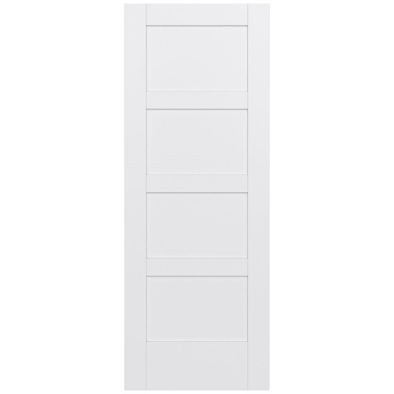 Porte intérieure 4 panneaux MODA, 32 po x 80 po