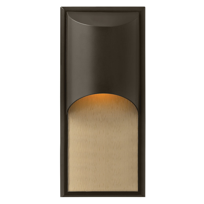 Cascade Outdoor Flush Mount, MED, Bronze