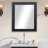 Arlinna Solid Wood Flat Wall Mirror-1581513971