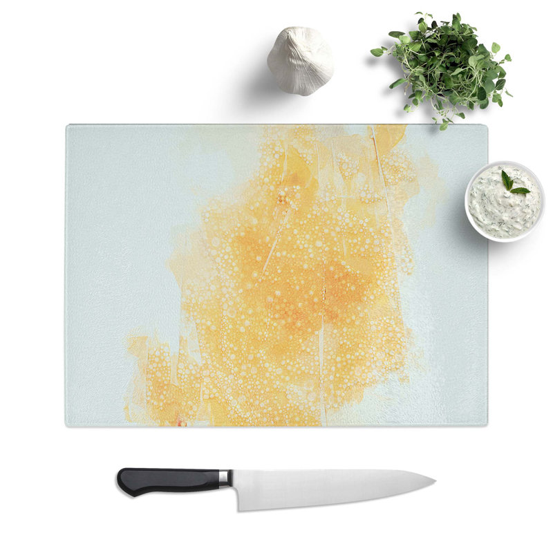 Tempered Glass Soda Stream Storm Chopping Board, 39 cm W x 28.5 cm L