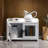 Storage Cabinet, Mini Countertop Cabinet, Dist...