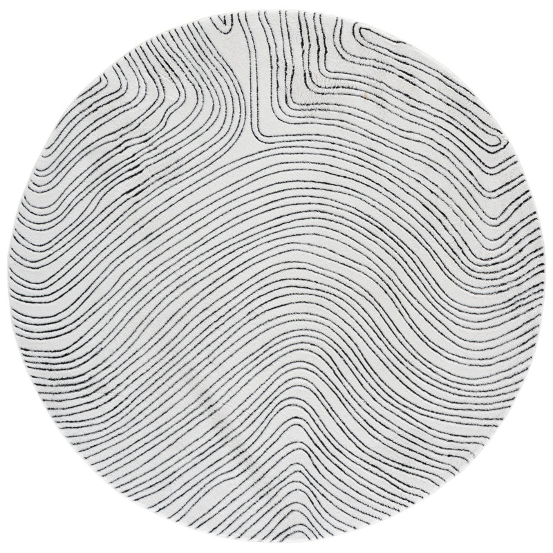 Versaillies 665 Performance Machine Washable Abstract Rug, 4'-0" X 6'-0" Rectangle