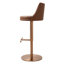 Tabouret de comptoir pivotant lisse Yark-122253129
