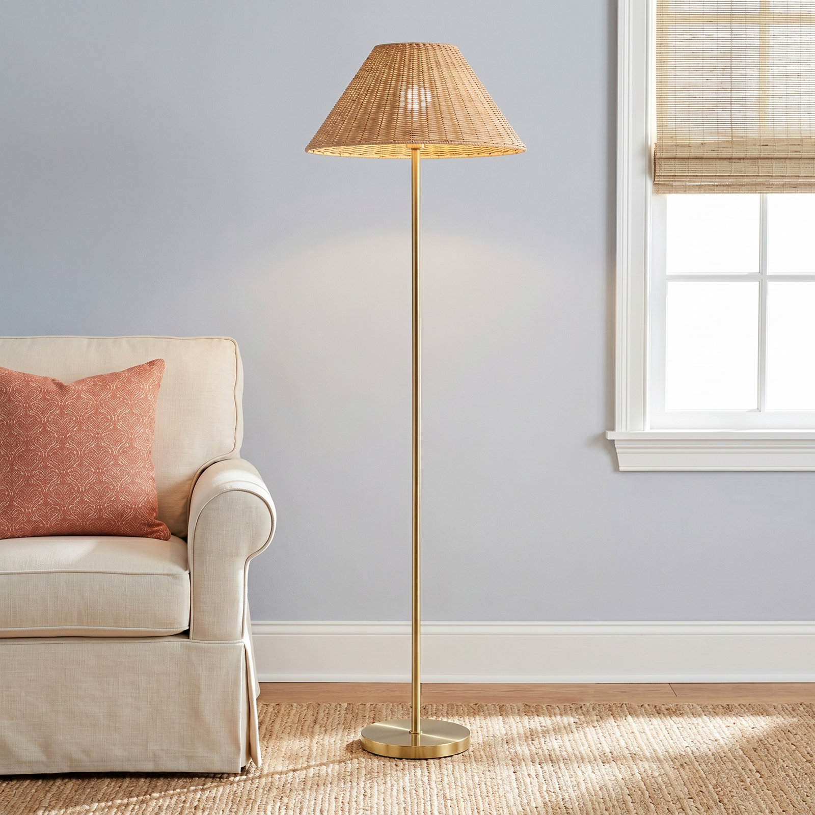 64" Dimmable Floor Lamp