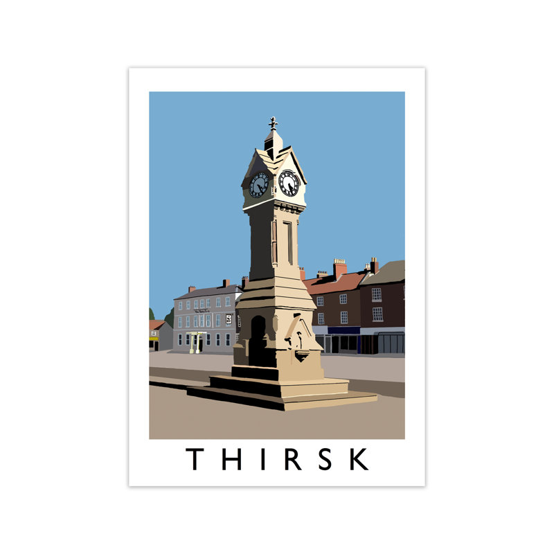 Thirsk by Richard O'Neill - Print, 84.1 cm H x 59.4 cm W