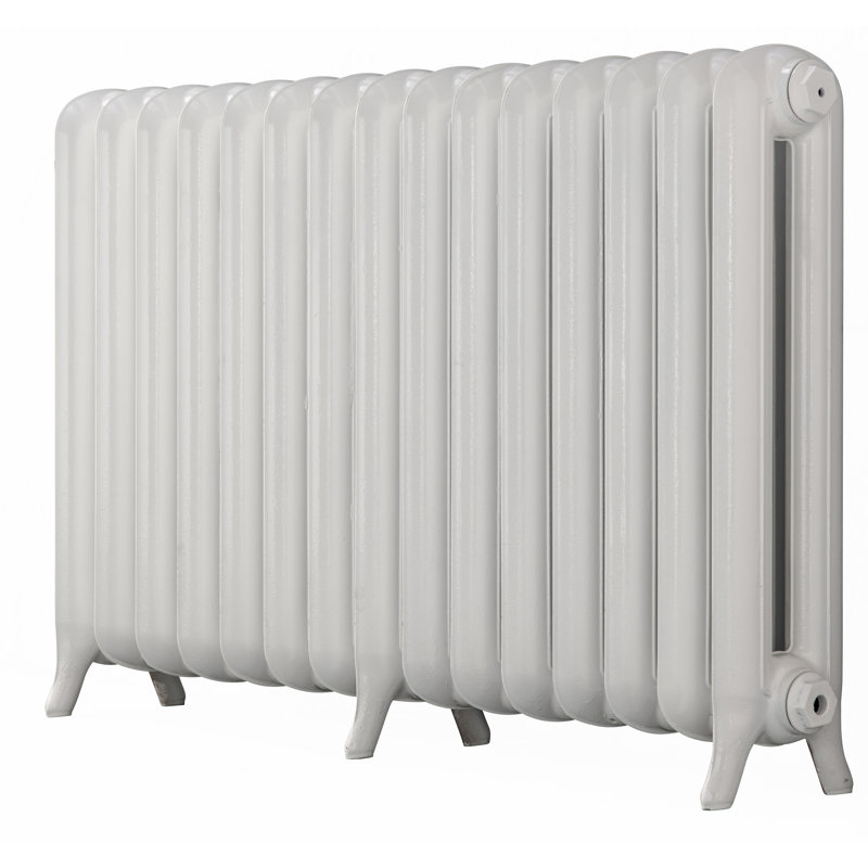 Aaru Horizontal Radiator, White, 748mm H x 1174mm W x 210mm D