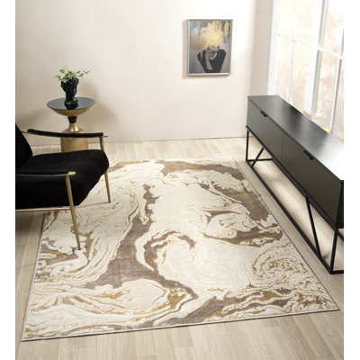 Tapis abstrait de la collection Ksamil